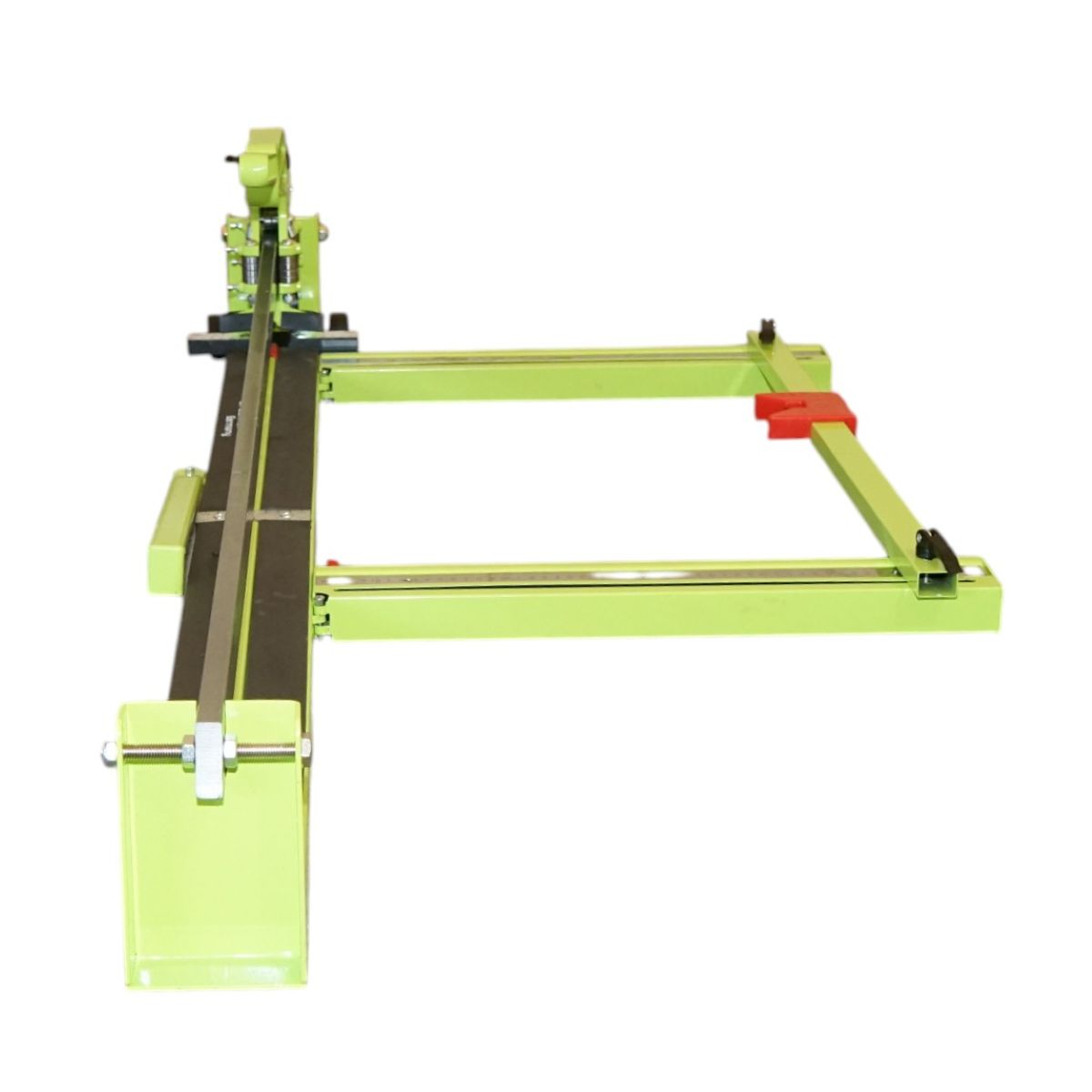 Masina profesionala de taiat gresie si faianta 1200mm, grosime 6-30mm, rulmenti de ghidaj, rezervor ulei si indicator laser Breckner Germany - imagine 3