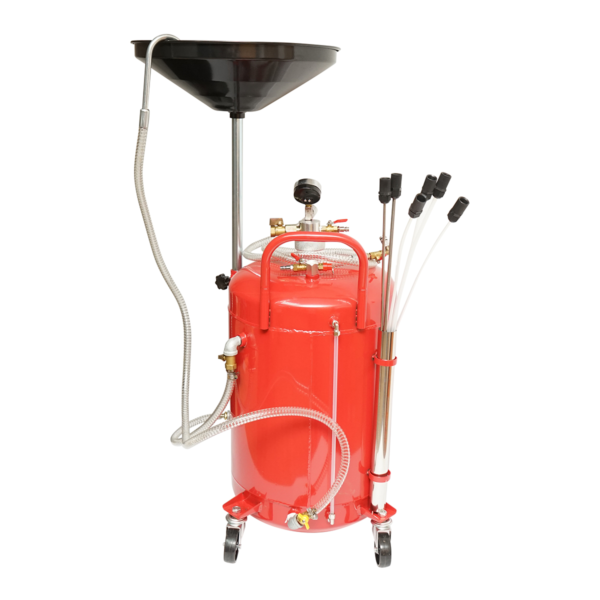 Recuperator de ulei 80L cu aspirare si sistem de golire pneumatic - imagine 3