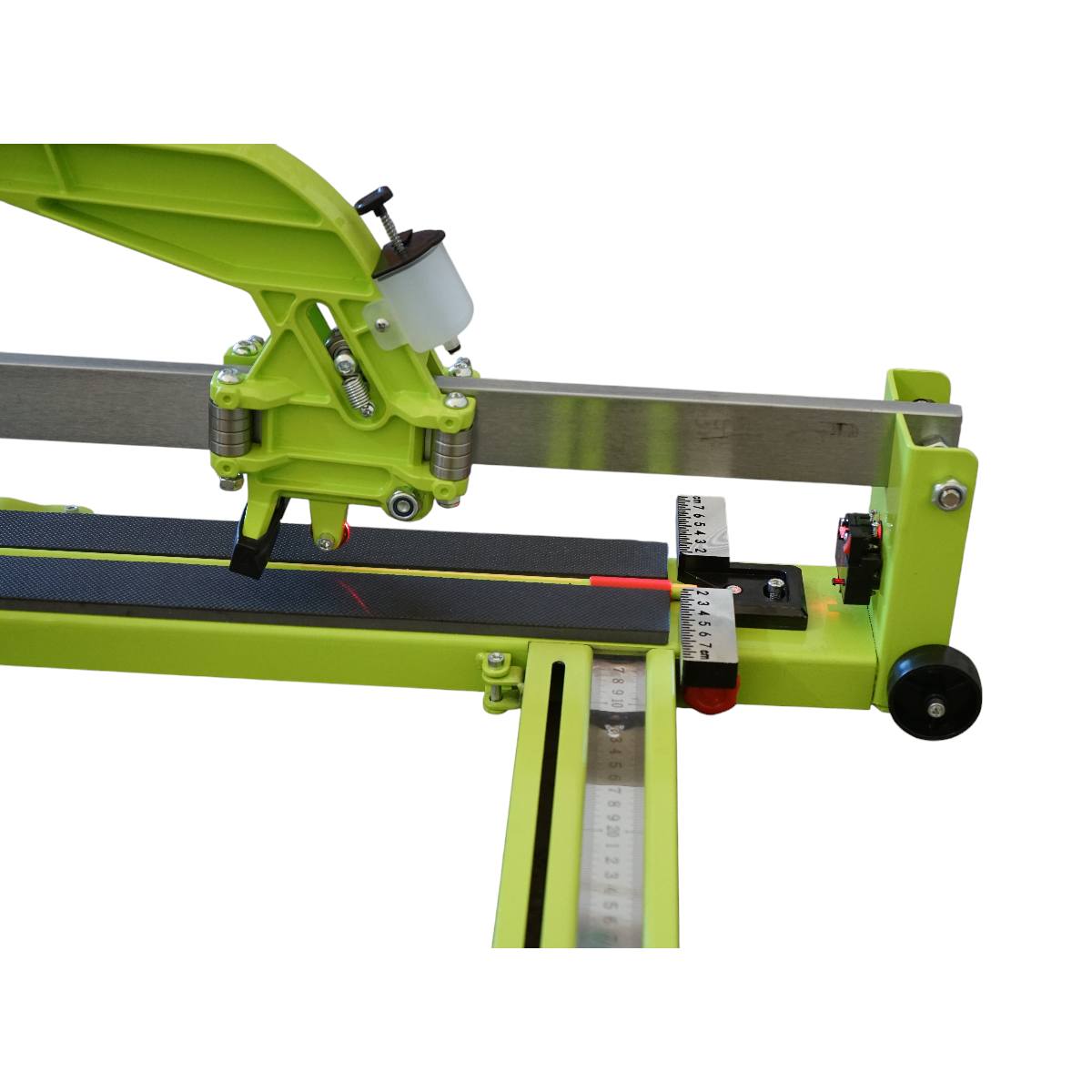 Masina profesionala de taiat gresie si faianta 1800mm, grosime 6-30mm, rulmenti de ghidaj, rezervor ulei si indicator laser Breckner Germany - imagine 5