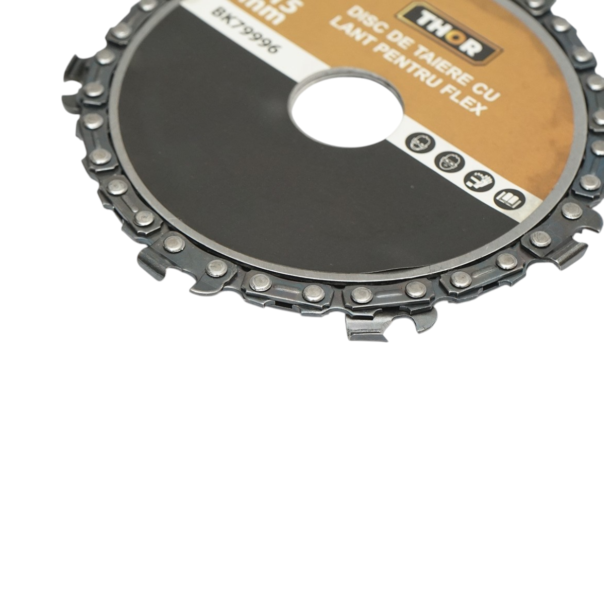 Disc flex lant drujba 115x22mm 9 dinti pentru taiere lemn THOR - imagine 3