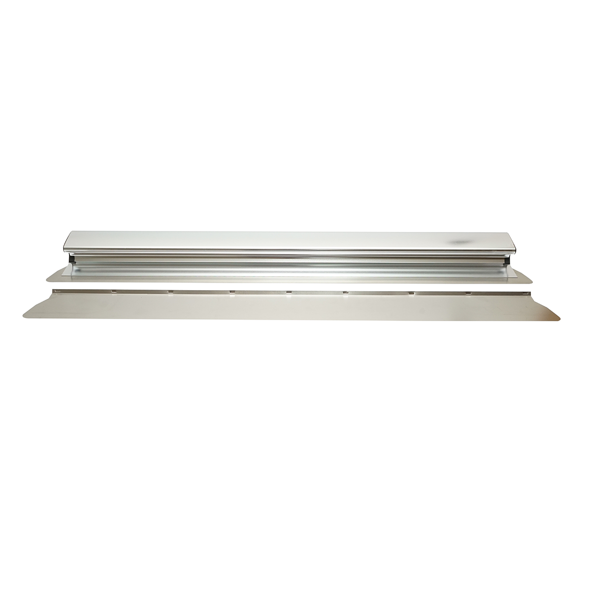 Gletiera inox profesionala 95cm cu 2 lame 8.8x100cm - imagine 2