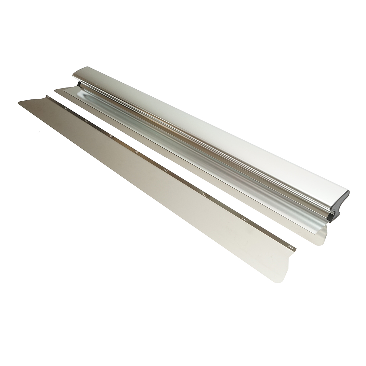 Gletiera inox profesionala 95cm cu 2 lame 8.8x100cm - imagine 3
