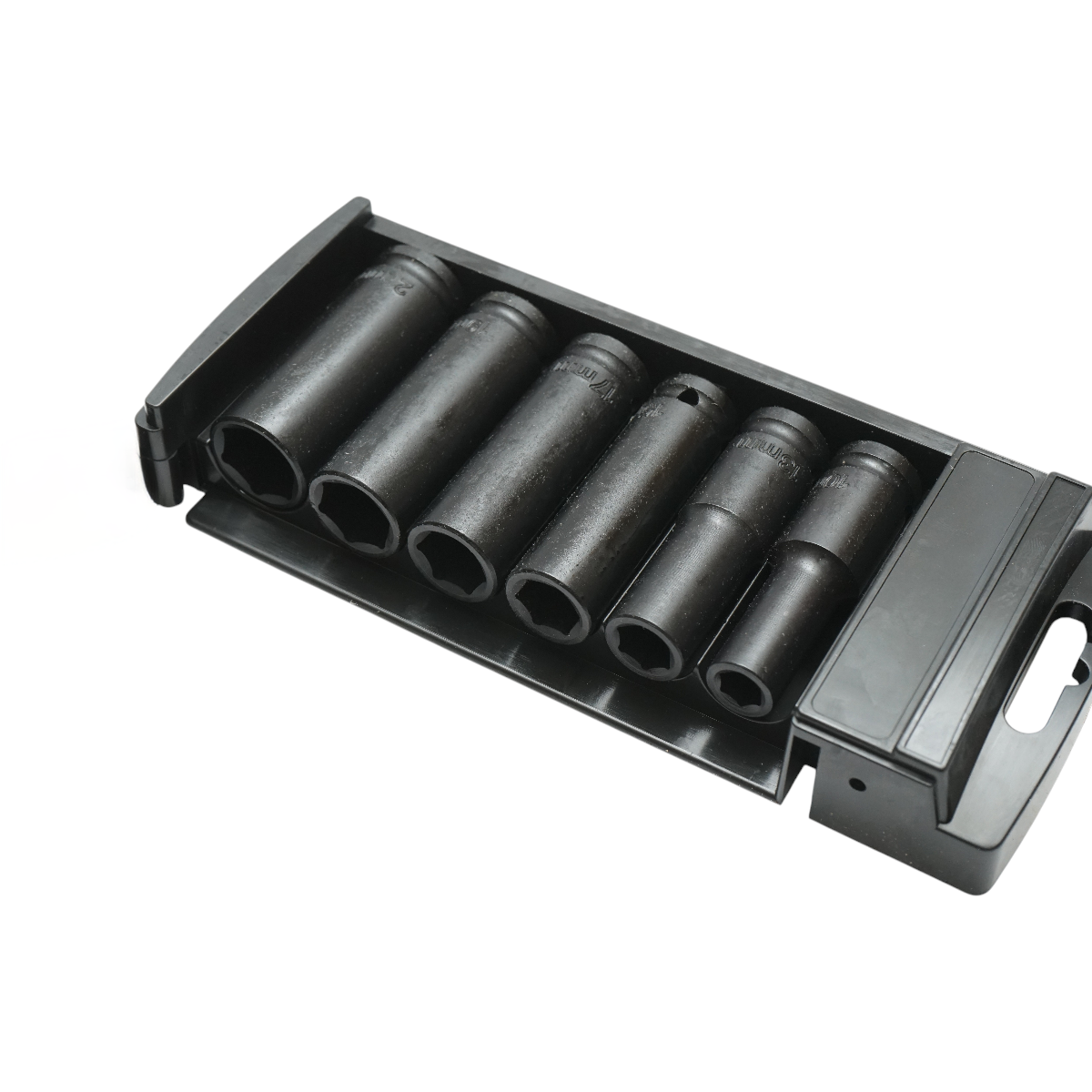 Set 6 chei tubulare de impact lungi 10-21mm, 78mm, patrat 1/2 inch Cr-Mo Breckner Germany - imagine 4