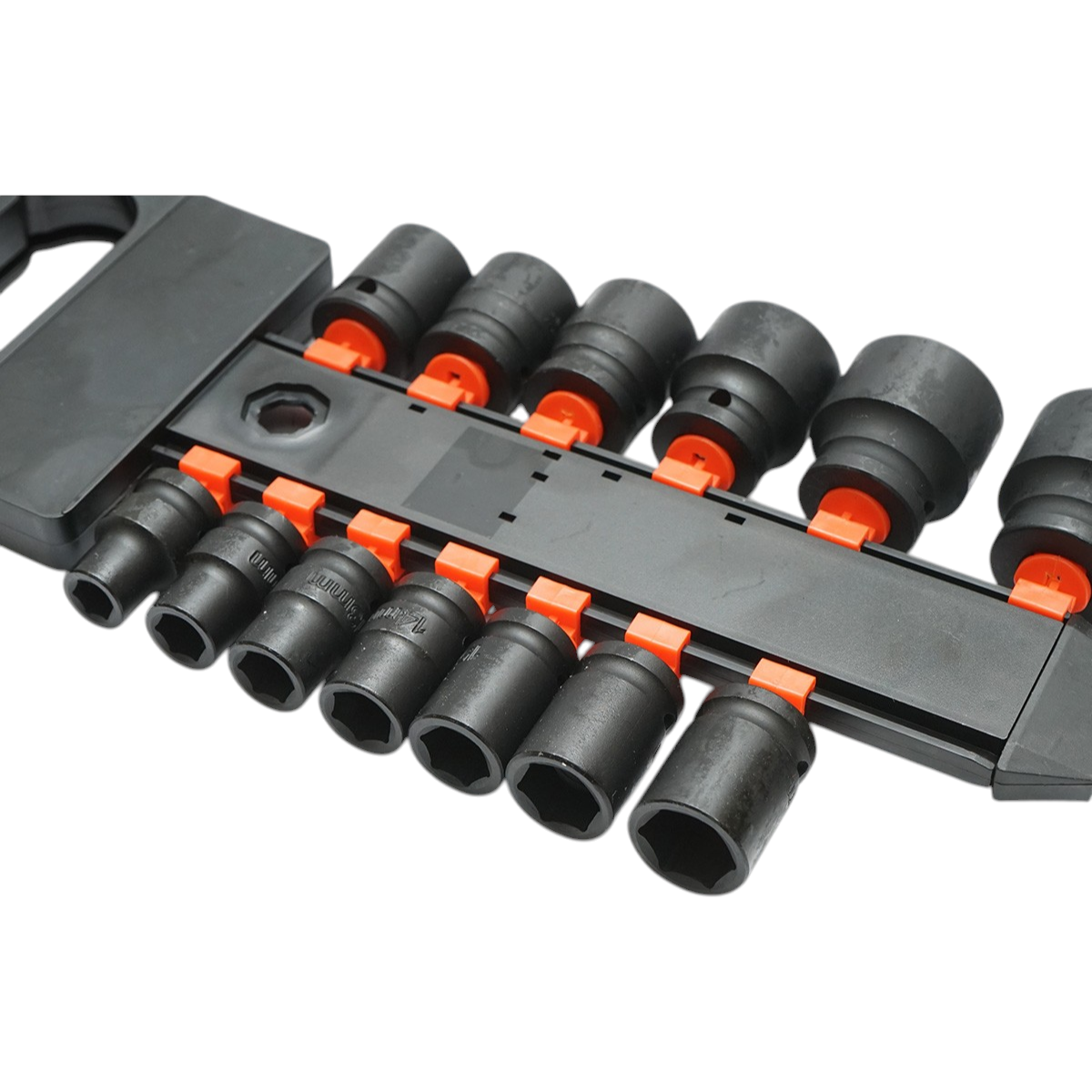 Set 13 chei tubulare de impact 10-32mm, 38mm, patrat 1/2 inch Cr-Mo Breckner Germany - imagine 6