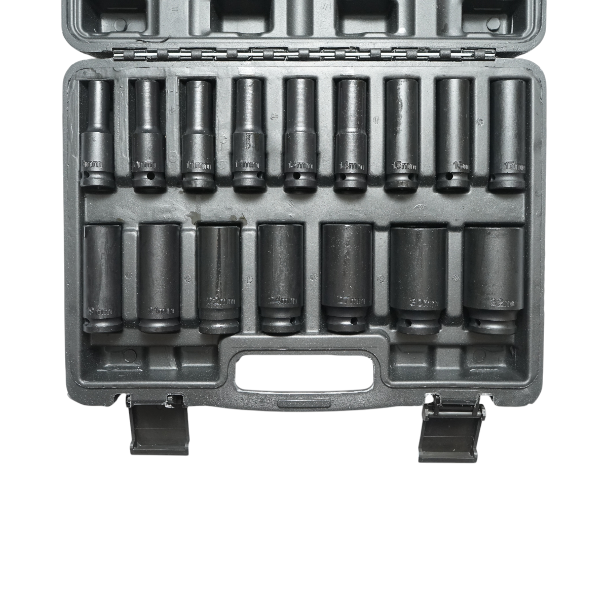 Trusa chei tubulare de impact lungi 8-32mm, 78mm, patrat 1/2 inch Cr-Mo 16 piese Breckner Germany - imagine 4