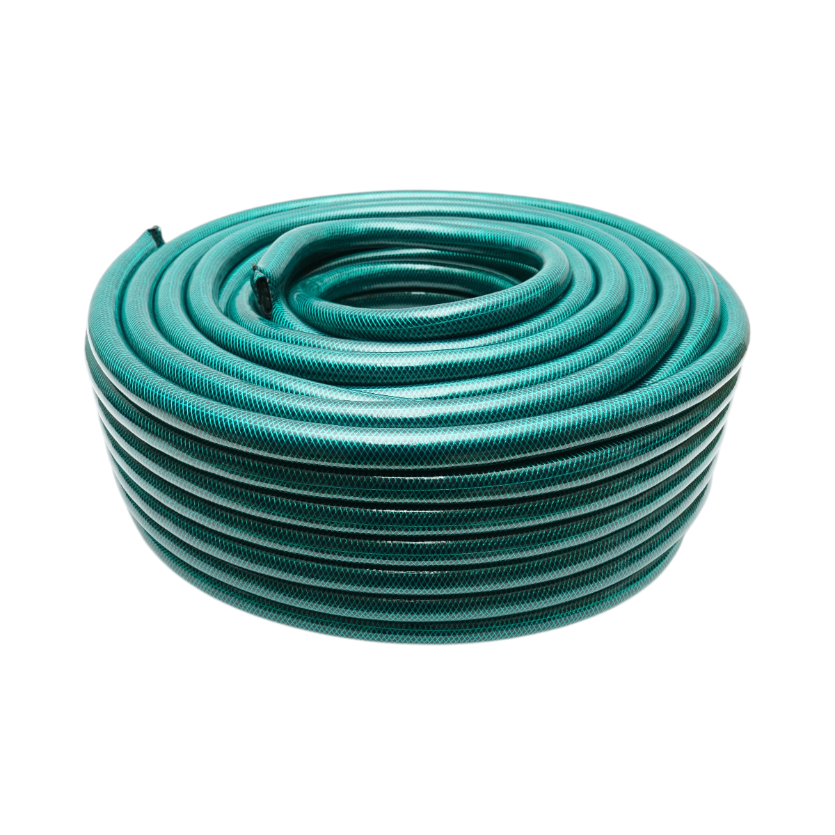 Furtun gradina PVC verde 3/4 inch (19mm), PN4 bar cu insertie textila impletita 50m/rola