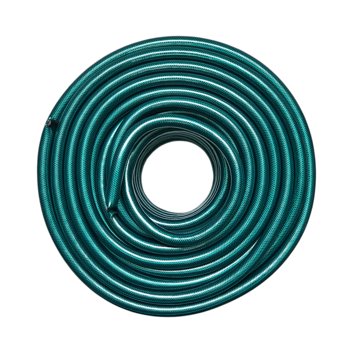 Furtun gradina PVC verde 3/4 inch (19mm), PN4 bar cu insertie textila impletita 50m/rola - imagine 2