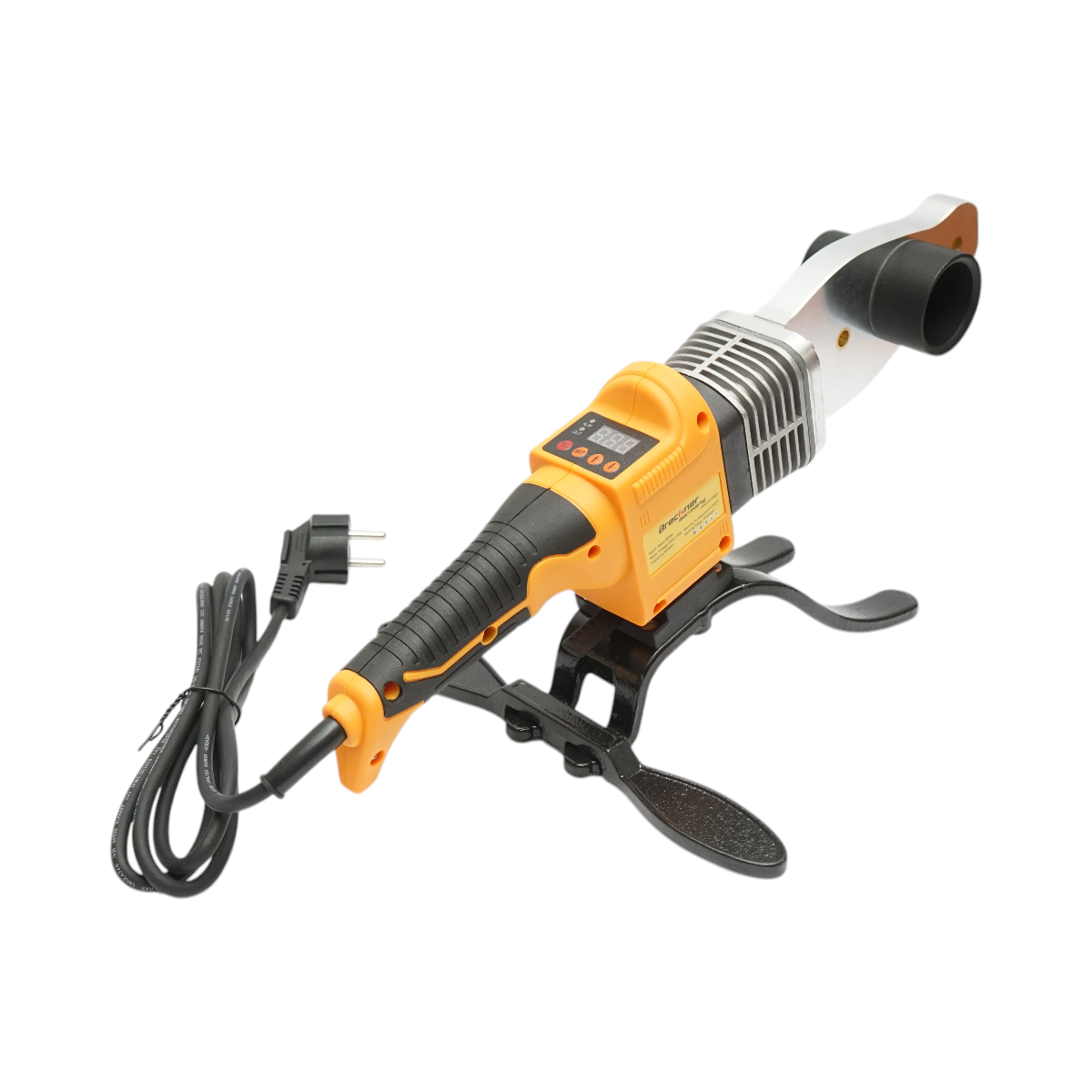 Trusa masina sudat tevi PPR 800W cu afisaj digital 0-300°C, 6 bacuri 20-63mm, nivela 3 bule, ruleta, cleste taiat Breckner Germany - imagine 5