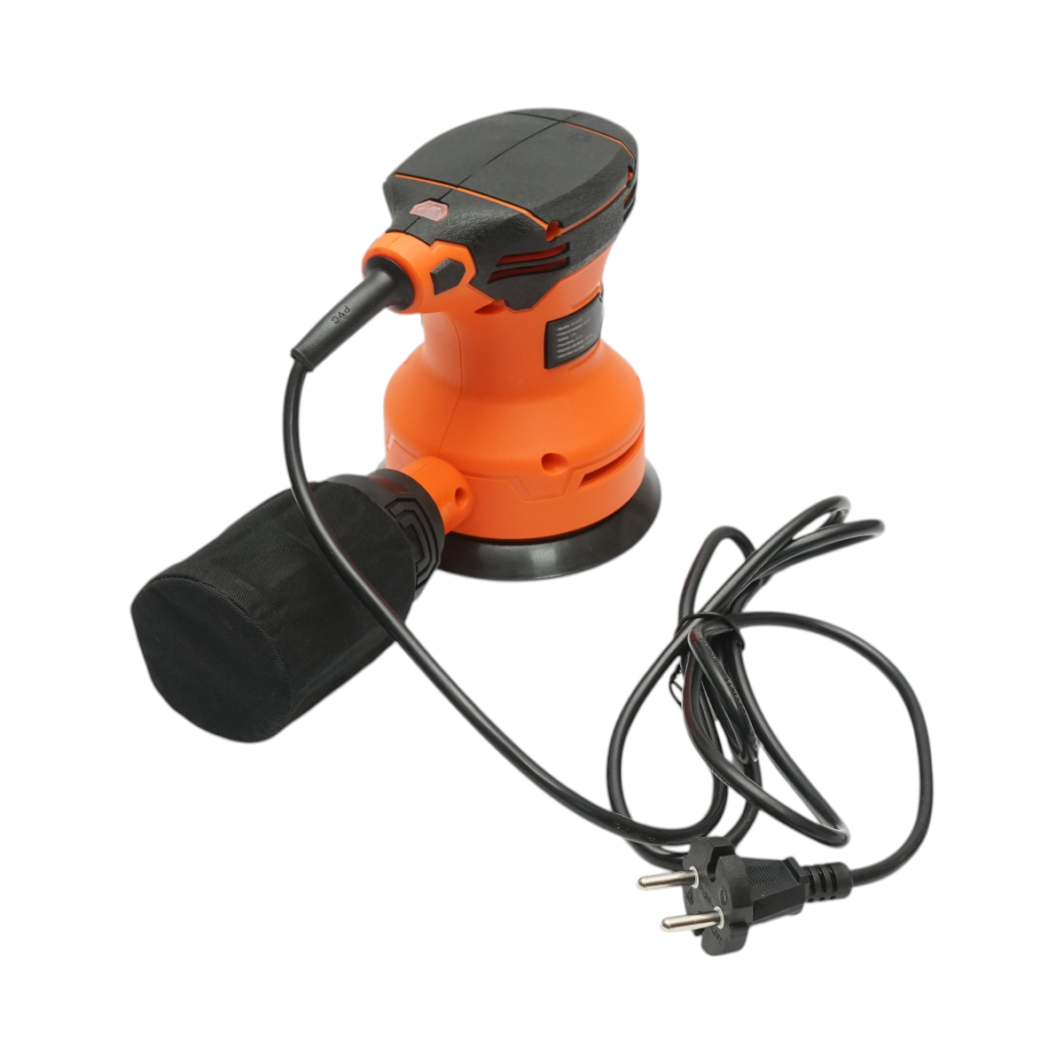 Slefuitor orbital excentric 125mm, 350W, 220V, sac colectare praf, turatie 12000rpm Breckner Germany - imagine 5