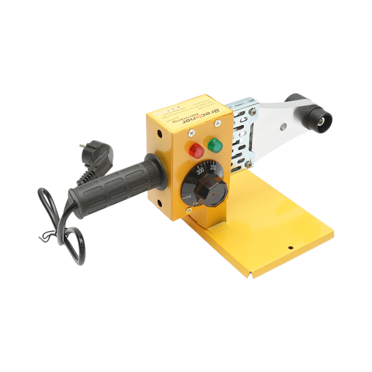 Trusa masina sudat tevi PPR 600W cu termostat analogic 0-300°C, 4 bacuri 20-32mm Breckner Germany - imagine 5