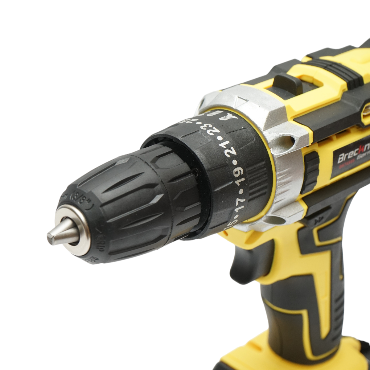 Masina de insurubat si gaurit cu percutie, 2 acumulatori 21V, 1.5Ah Li-ion, cuplu 29Nm, mandrina 10mm, 0-350/1350rpm Breckner Germany - imagine 6