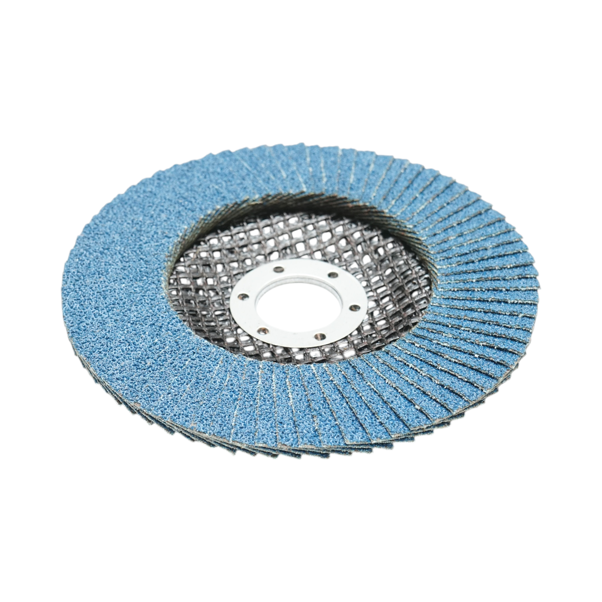 Disc lamelar abraziv cu zirconiu 125x22mm T27 ZA60 pentru slefuire, polizare metal si inox Breckner Germany - imagine 4