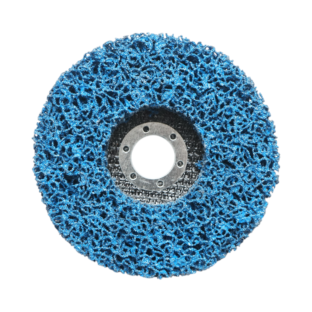 Disc abraziv netesut compact 125x22.23mm T27, granulatie medie pentru curatare rugina si vopsea Breckner Germany - imagine 3