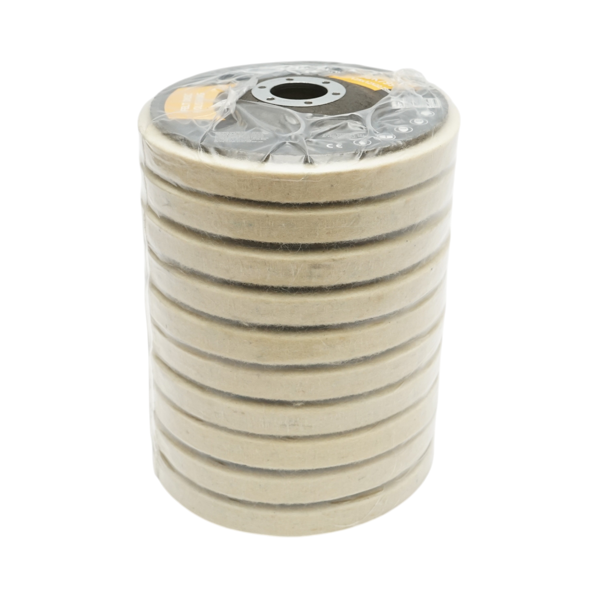 Disc pasla pentru polisare 125x12x22.23mm, lustruire si finisare metal, inox, aluminiu Breckner Germany - imagine 5