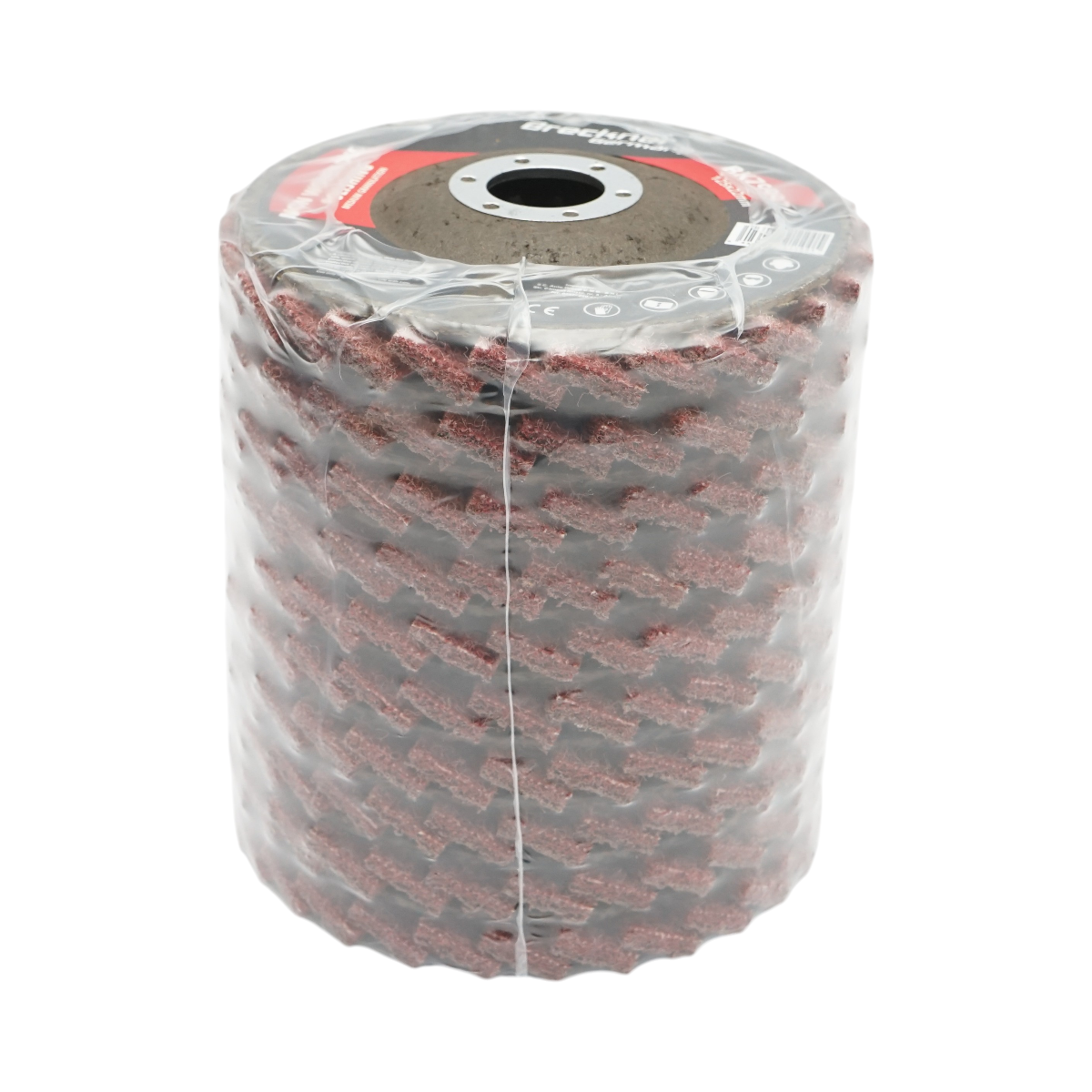 Disc abraziv lamelar netesut 125x22mm, granulatie medie pentru polisare si finisare Breckner Germany - imagine 5