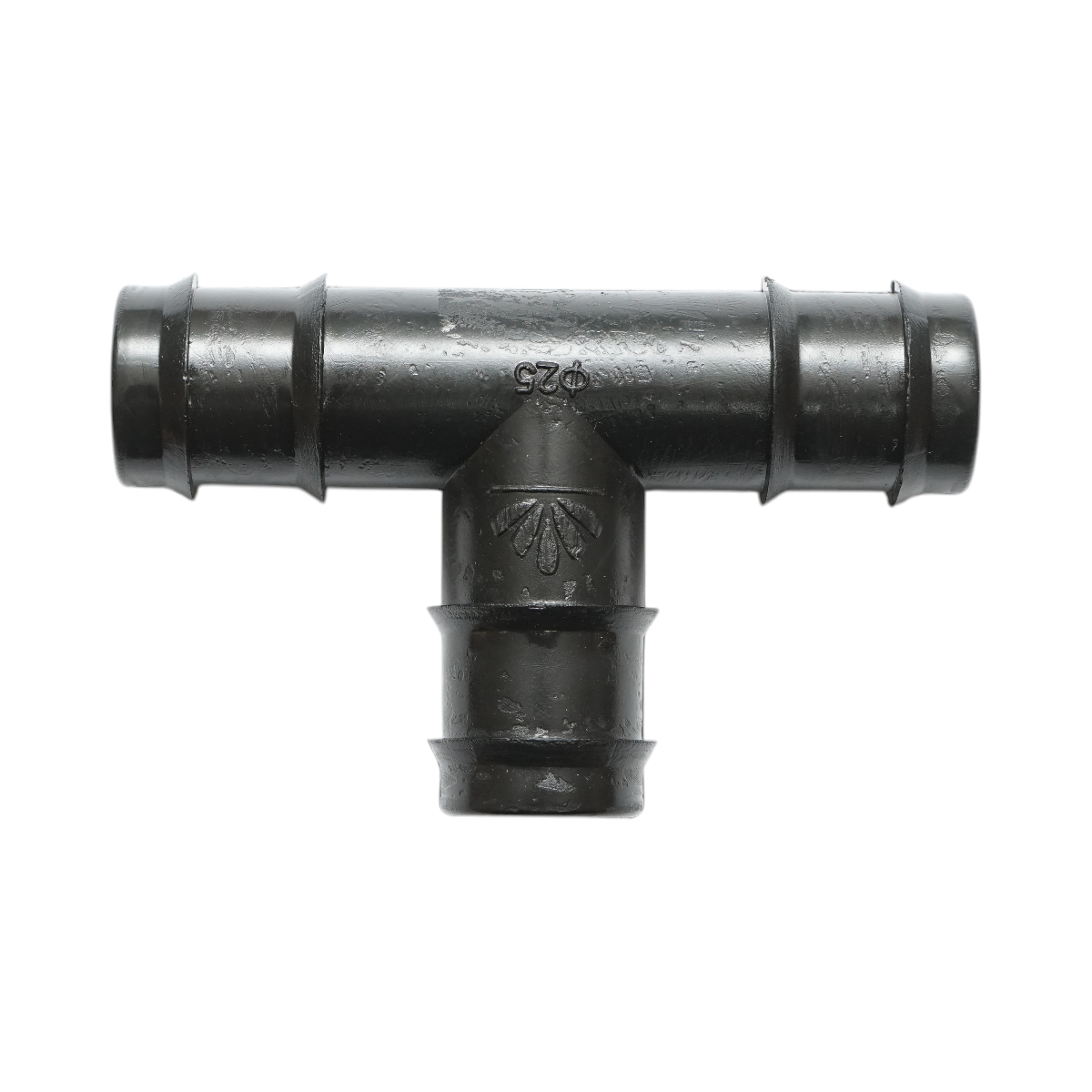 Teu conector stut egal tub picurare 25x25x25mm pentru sisteme de irigatii