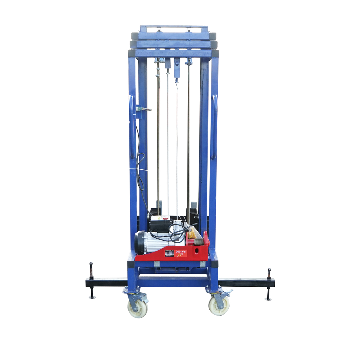Lift electric materiale constructii 300kg, inaltime maxima 5m cu telecomanda - imagine 6