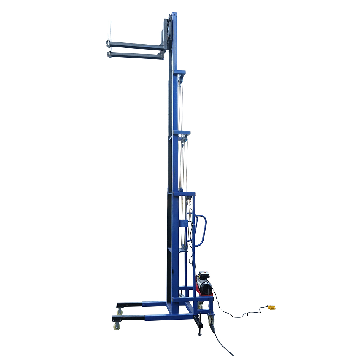 Lift electric materiale constructii 300kg, inaltime maxima 5m cu telecomanda - imagine 4