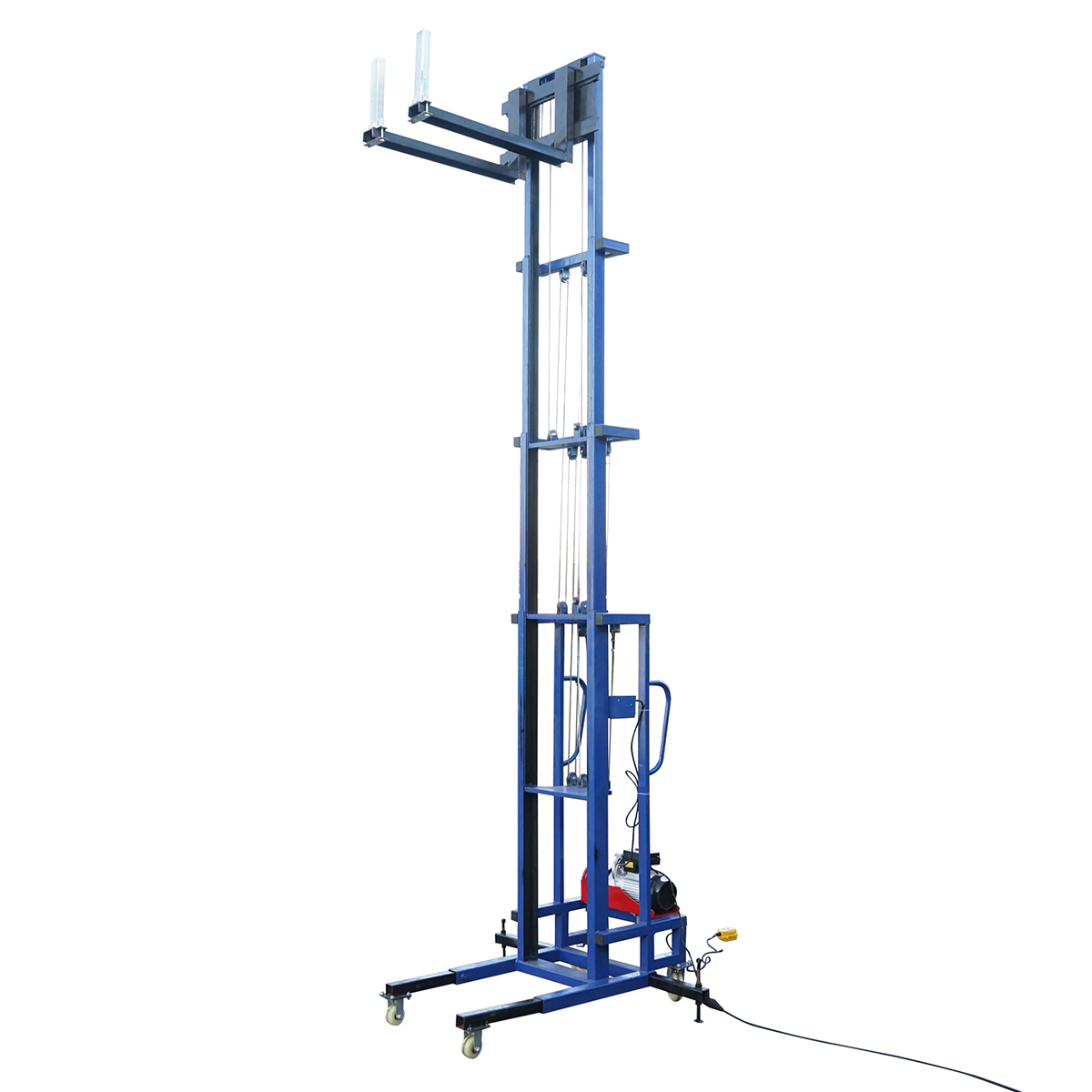 Lift electric materiale constructii 300kg, inaltime maxima 5m cu telecomanda - imagine 2