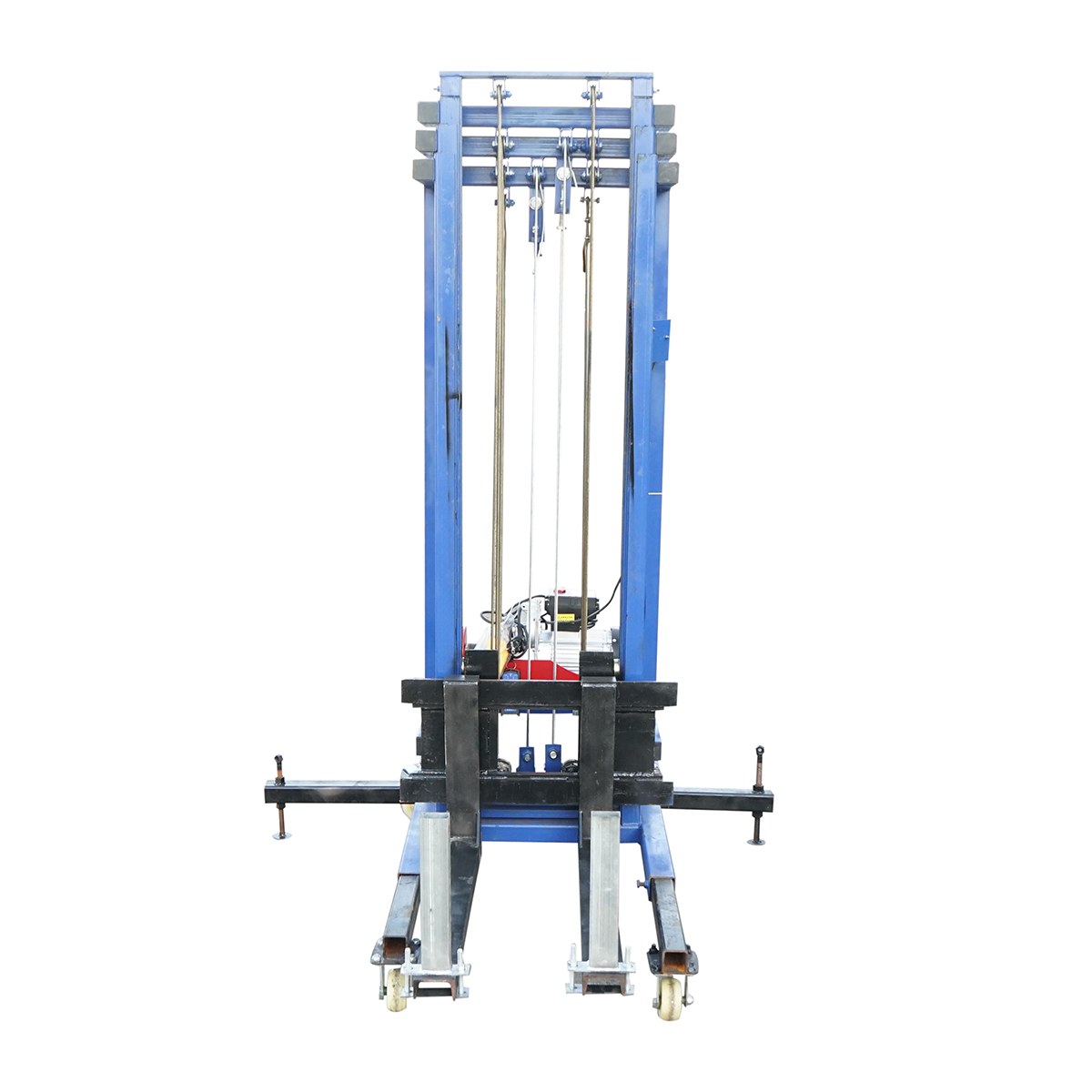 Lift electric materiale constructii 300kg, inaltime maxima 5m cu telecomanda - imagine 5