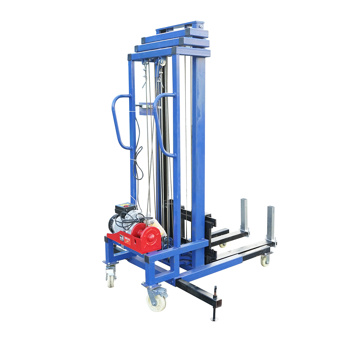 Lift electric materiale constructii 300kg, inaltime maxima 5m cu telecomanda - imagine 7