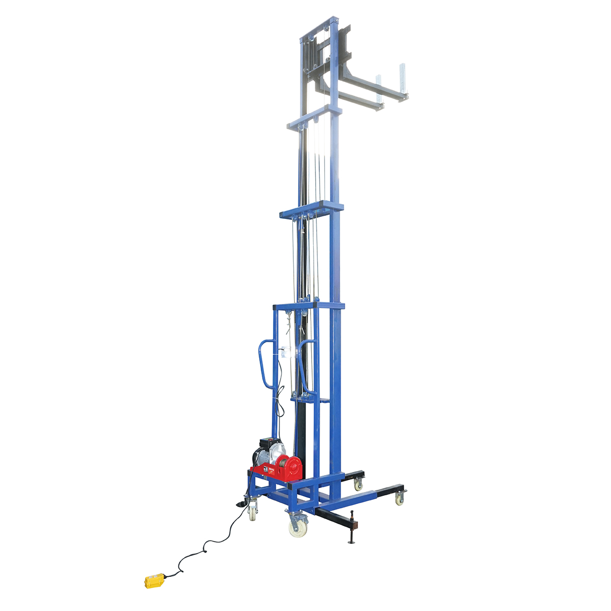 Lift electric materiale constructii 300kg, inaltime maxima 5m cu telecomanda - imagine 8