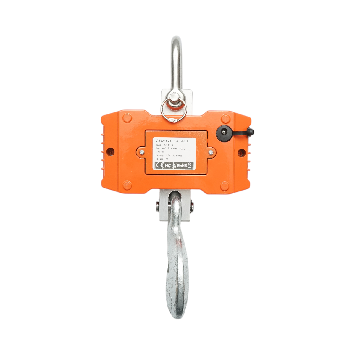 Cantar electronic suspendat cu carlig 1000 kg, telecomanda, afisaj digital LED - imagine 3