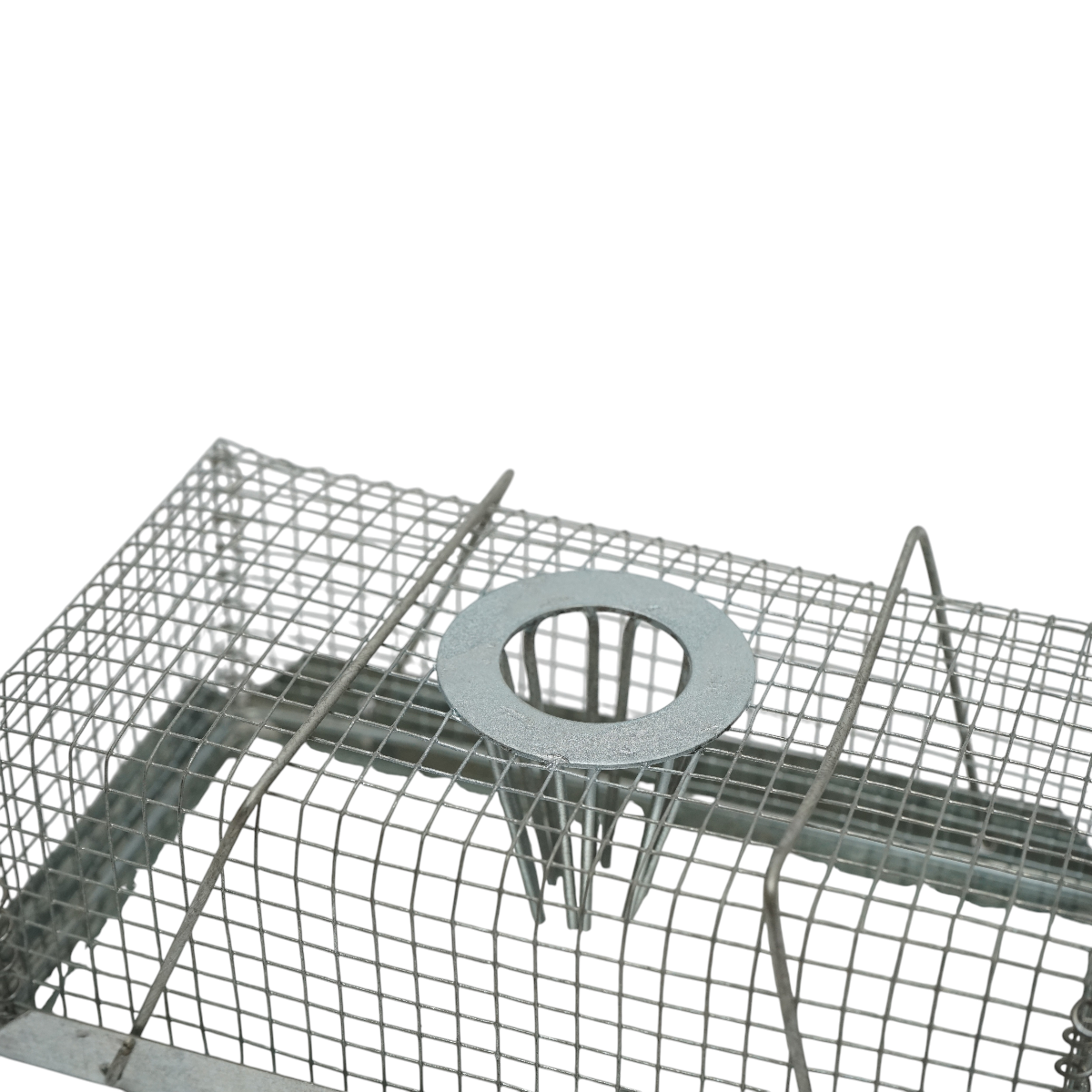 Capcana animale metalica tip cusca pentru soareci si rozatoare 18.5x10x7cm - imagine 6