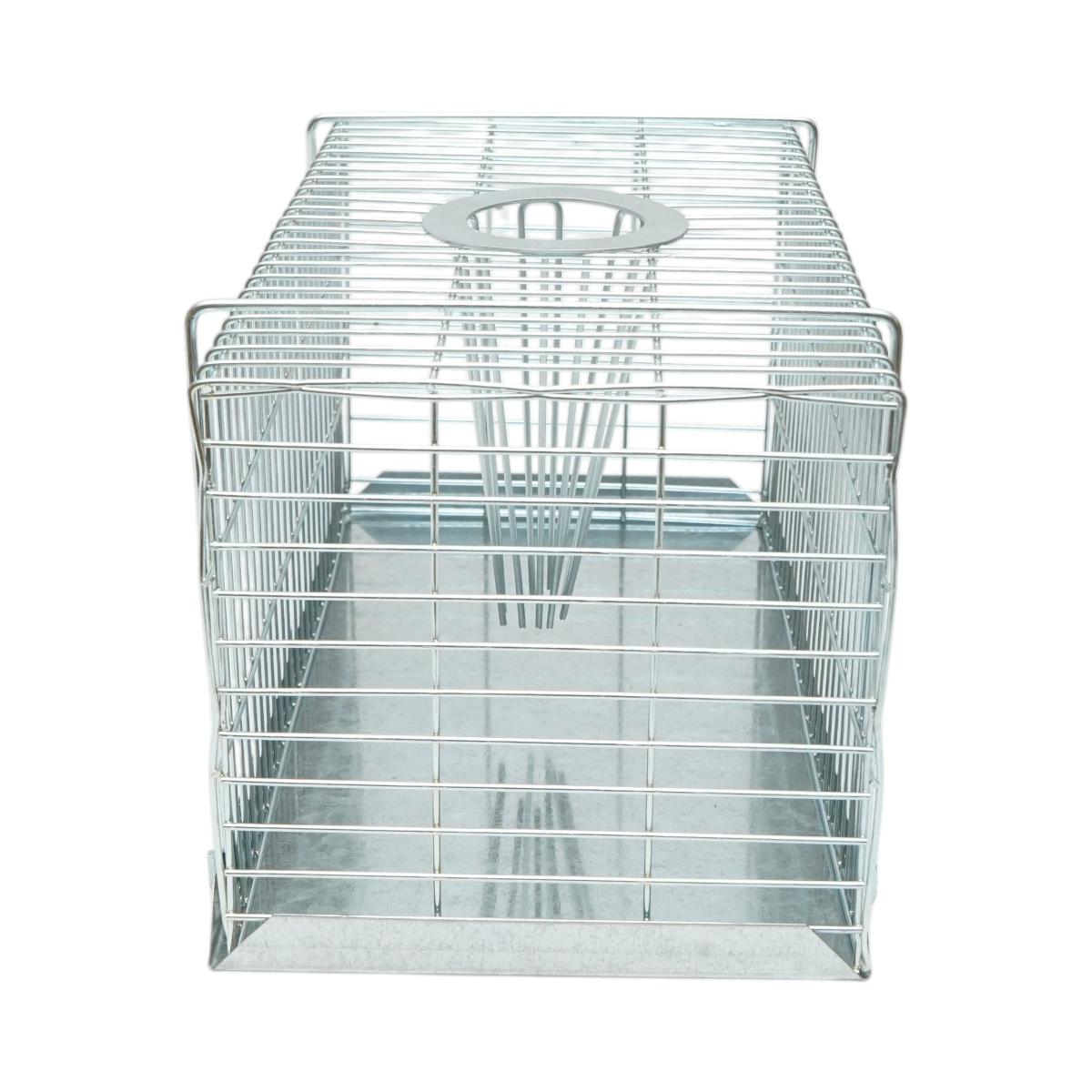 Capcana animale metalica tip cusca pentru sobolani si soareci 31x15x16.5cm - imagine 2