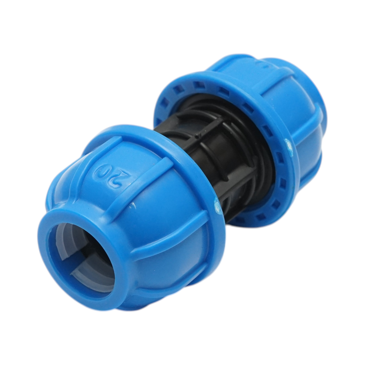 Mufa compresiune dreapta egala 20x20mm PN16 pentru sisteme de irigatii - imagine 3