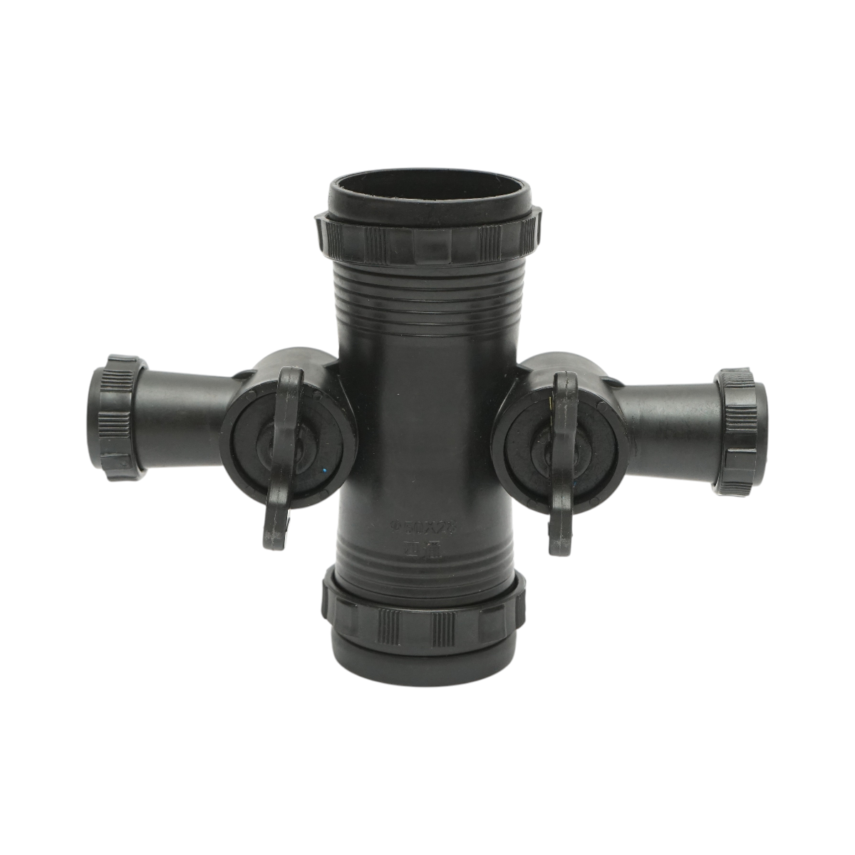 Supapa robinet distribuitor in cruce 50x28mm pentru sisteme de irigatii