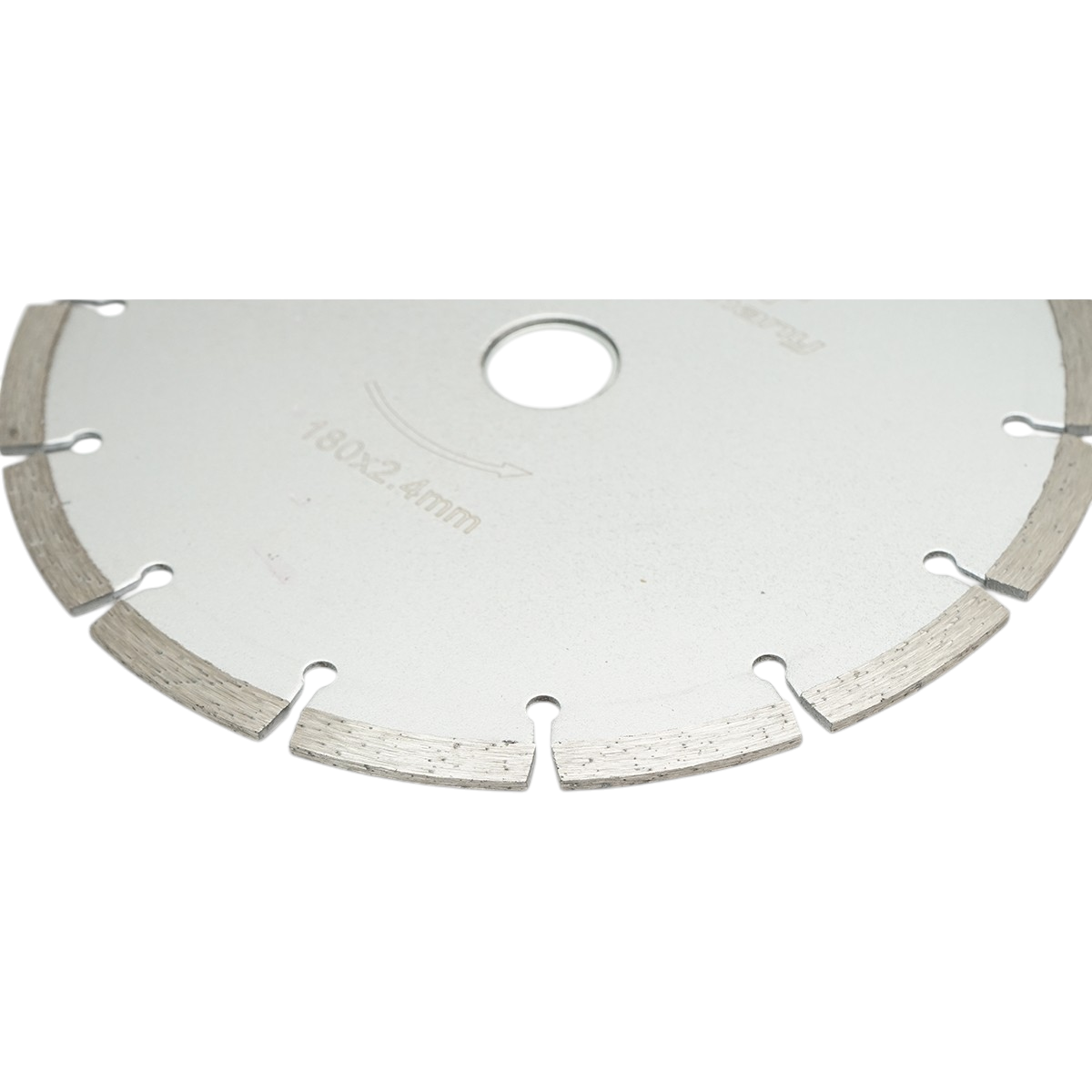 Disc diamantat segmentat 180x2.4x22.23mm, taiere uscata pentru beton, piatra, caramida Breckner Germany - imagine 3