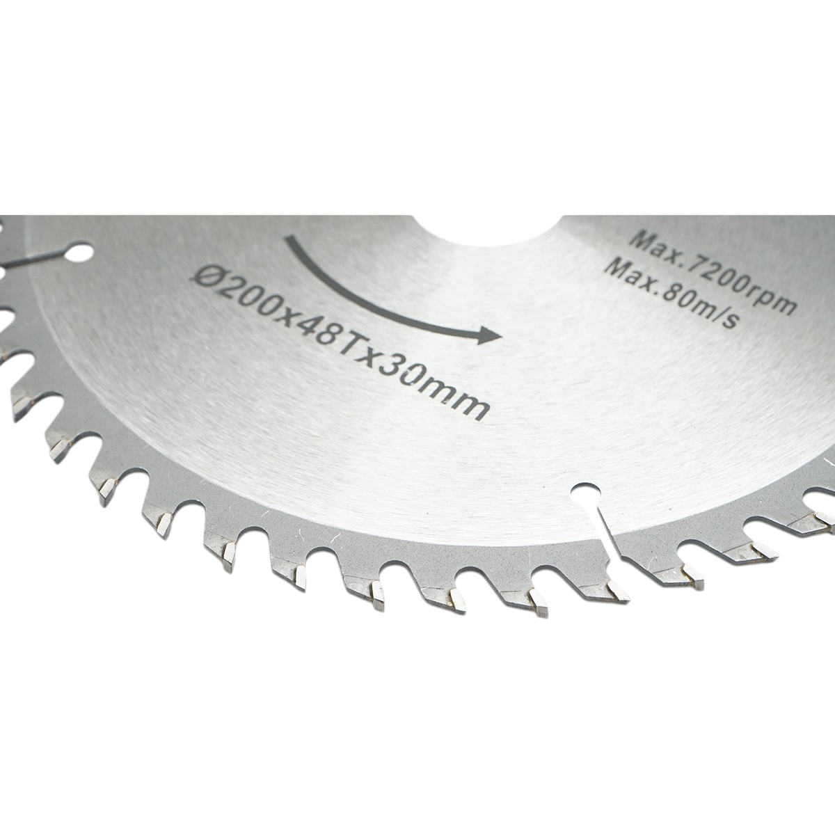 Disc circular vidia pentru lemn 200x30mm, 48 dinti, turatie maxima 7200rpm Breckner Germany - imagine 3