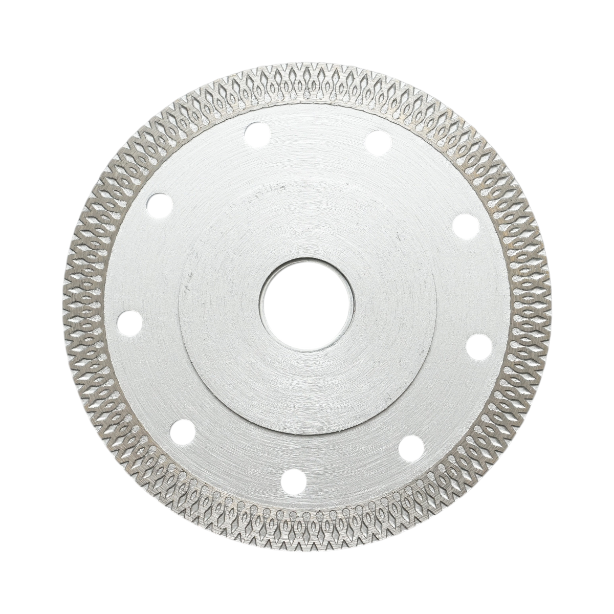 Disc diamantat turbo continuu 115x1.5x22.23mm, taiere umeda/uscata pentru ceramica dura, gresie, faianta Breckner Germany - imagine 3