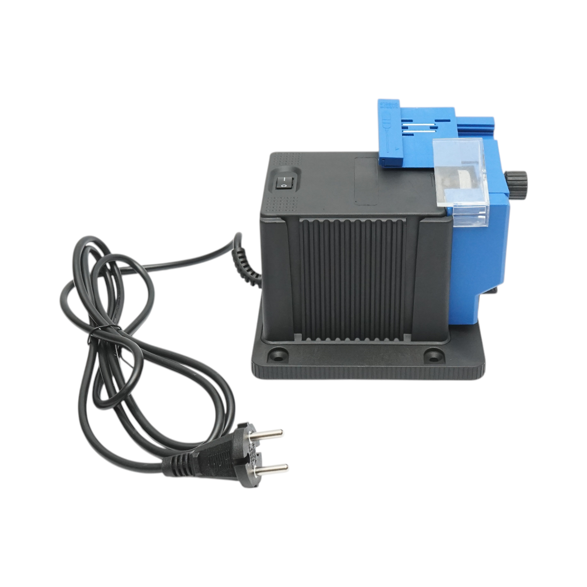 Masina de ascutit cutite electrica 220V, 65W, 7000rpm, unghi 15-50°, latime ascutire 6-51mm, burghie 3-13mm, foarfece, dalti, rindele - imagine 6