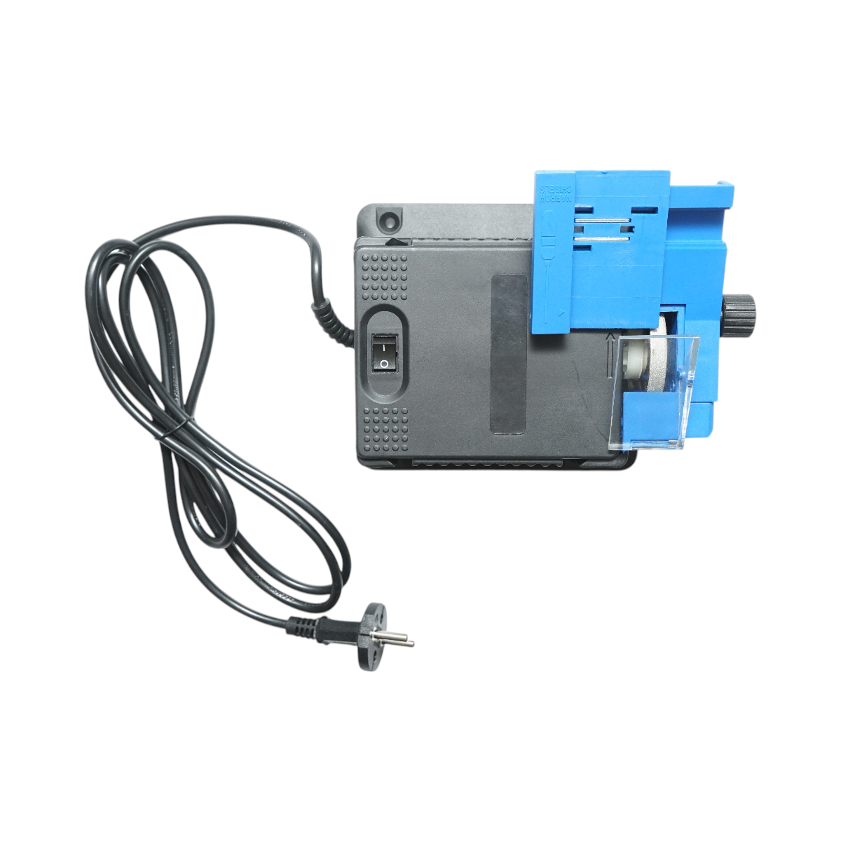 Masina de ascutit cutite electrica 220V, 65W, 7000rpm, unghi 15-50°, latime ascutire 6-51mm, burghie 3-13mm, foarfece, dalti, rindele - imagine 9