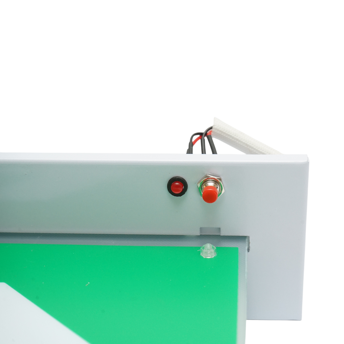 Lampa EXIT LED iesire de urgenta 220V, 3W, baterie Li-ion 1800mAh, montaj incastrat, autonomie 3 ore IP20 - imagine 8