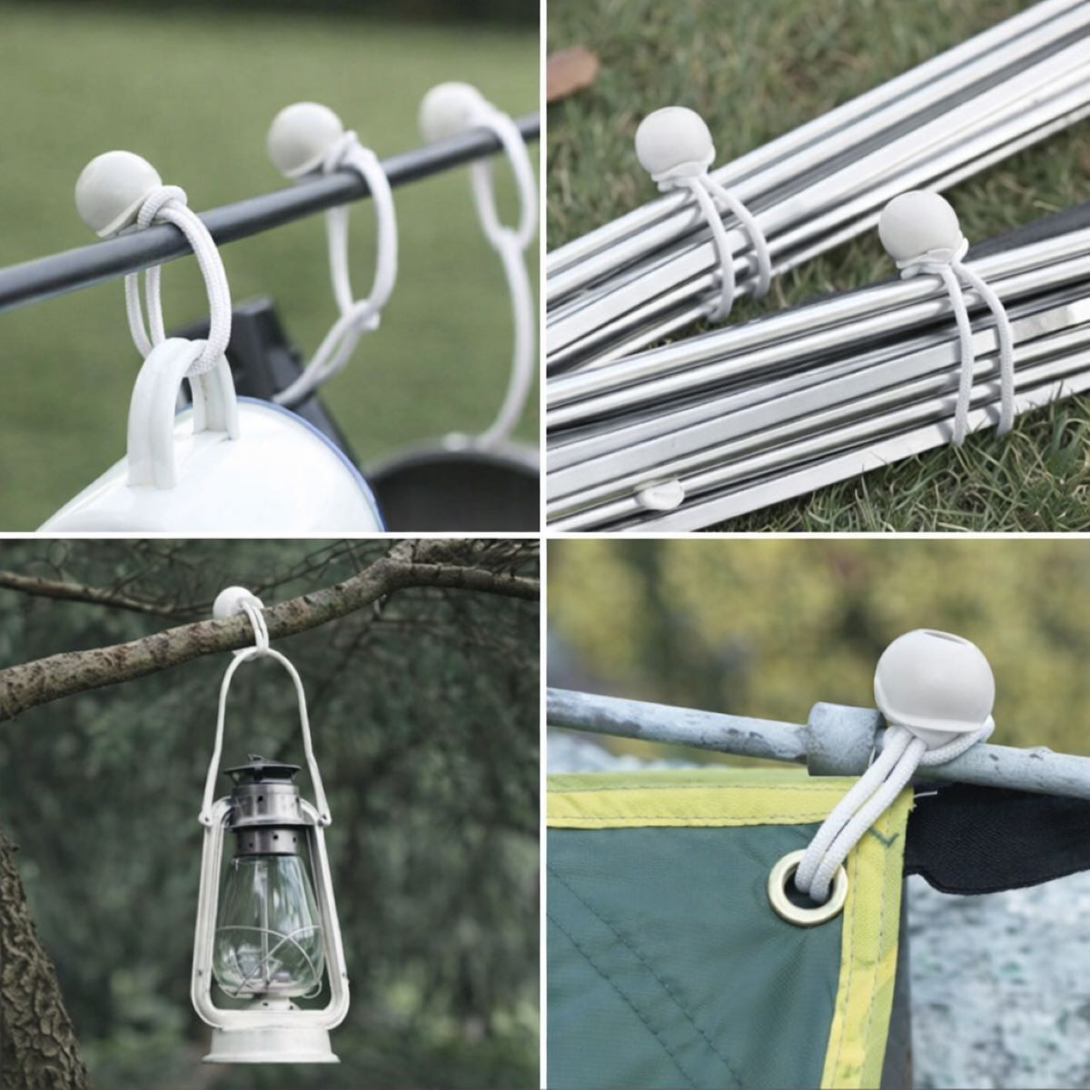 Coarda elastica cu bile Ø27x120mm pentru fixare prelata, cort, banner - imagine 6