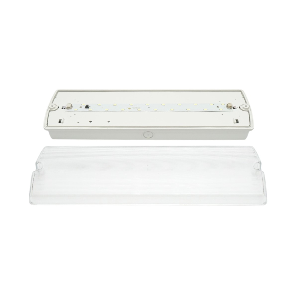 Lampa iluminat indicator LED EXIT HIDRANT 220V, 8W, baterie 1200mAh, autonomie 3 ore, montaj aplicat, 4 pictograme incluse IP65 - imagine 8