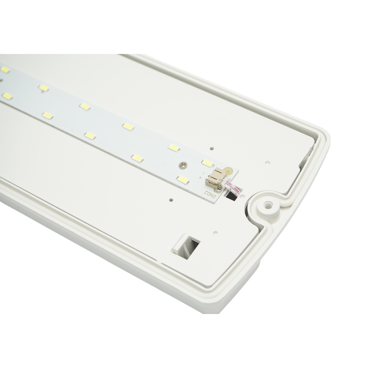 Lampa iluminat indicator LED EXIT HIDRANT 220V, 8W, baterie 1200mAh, autonomie 3 ore, montaj aplicat, 4 pictograme incluse IP65 - imagine 9