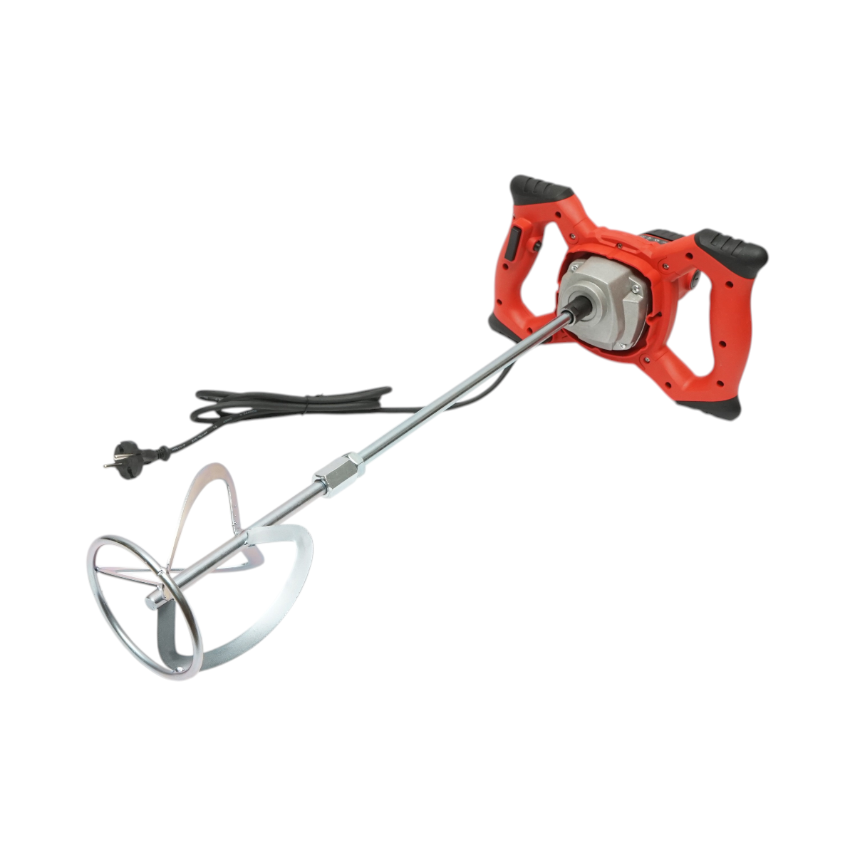 Malaxor electric cu amestecator 1400W, 220V, 6 trepte viteza 0-800rpm, paleta 120mm, M14 pentru adeziv, vopsea, mortar THOR - imagine 4