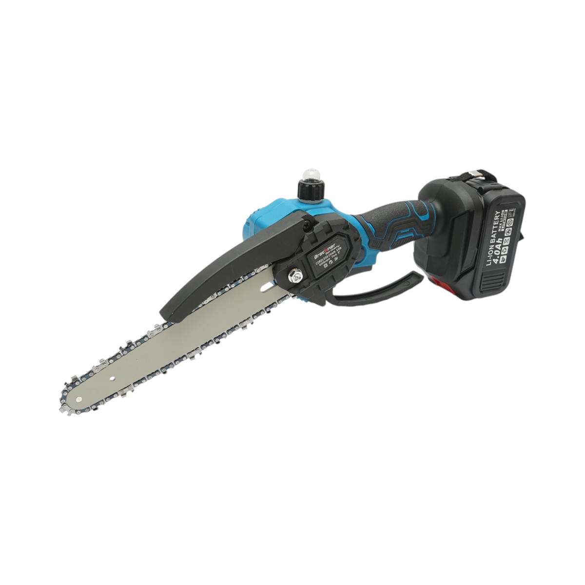 Mini fierastrau electric cu 2 acumulatori 24V, 4Ah Li-ion, lama 8 inch (200mm), turatie 4000rpm Breckner Germany - imagine 6