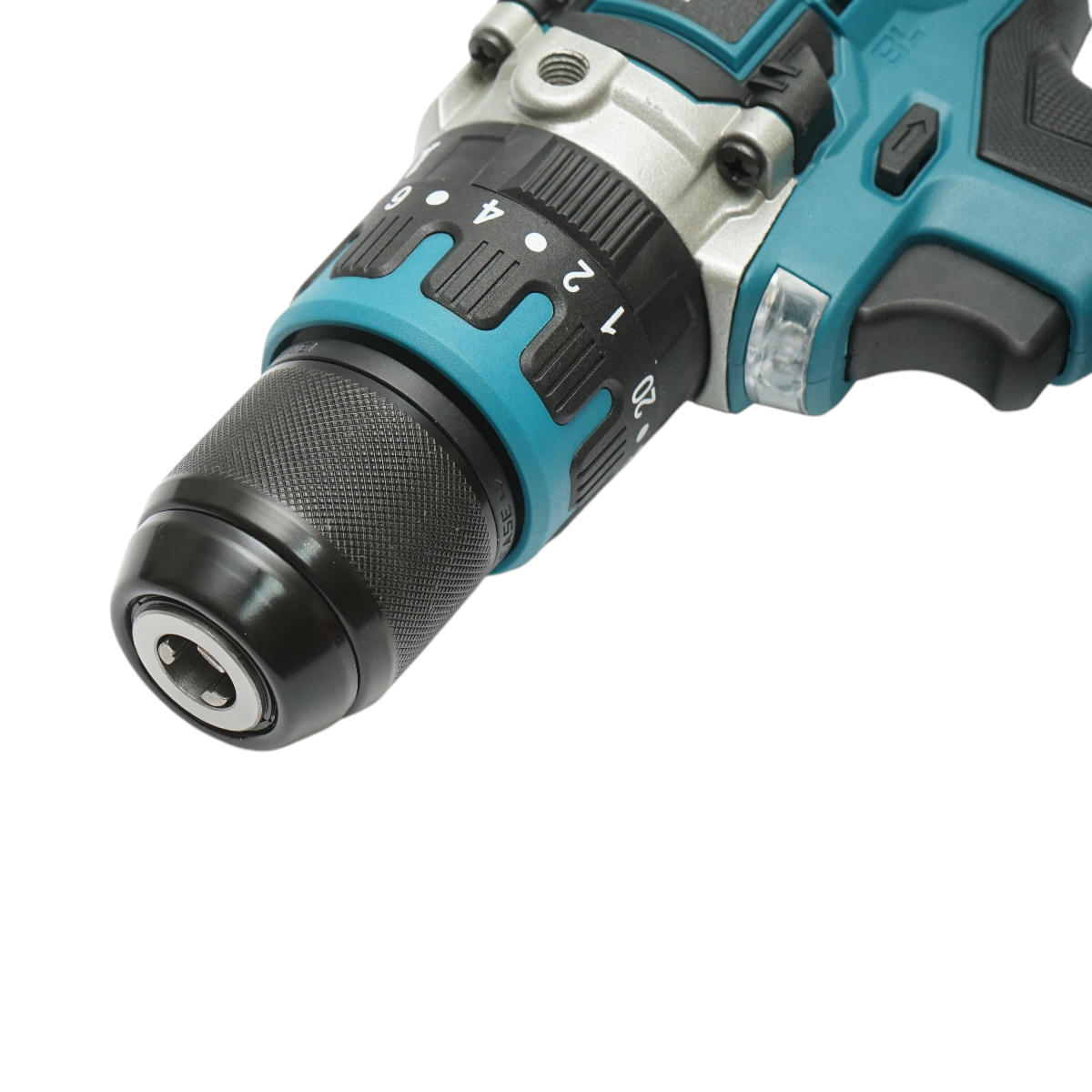 Masina de gaurit si insurubat cu percutie, 2 acumulatori 21V, 4Ah Li-ion, LED, brushless, 65Nm, mandrina 13mm, 0-400/1400rpm Breckner Germany - imagine 12