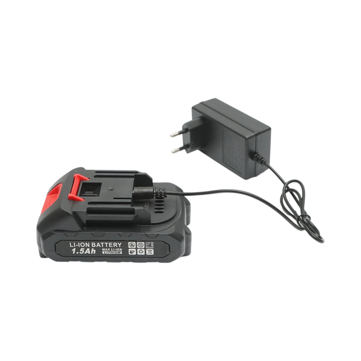 Fierastrau electric tip sabie cu 2 acumulatori 21V, 1.5Ah Li-ion, LED, cursa 20mm, 0-3000rpm, 3 panze pentru lemn, metal, plastic Breckner Germany - imagine 14