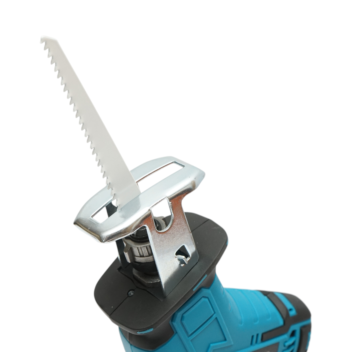 Fierastrau electric tip sabie cu 2 acumulatori 21V, 1.5Ah Li-ion, LED, cursa 20mm, 0-3000rpm, 3 panze pentru lemn, metal, plastic Breckner Germany - imagine 12