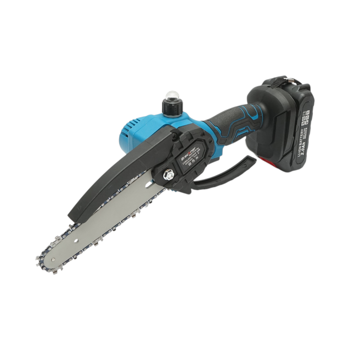 Mini fierastrau electric cu 2 acumulatori 24V, 2Ah Li-ion, lama 6 inch (150mm), turatie 4000rpm Breckner Germany - imagine 9