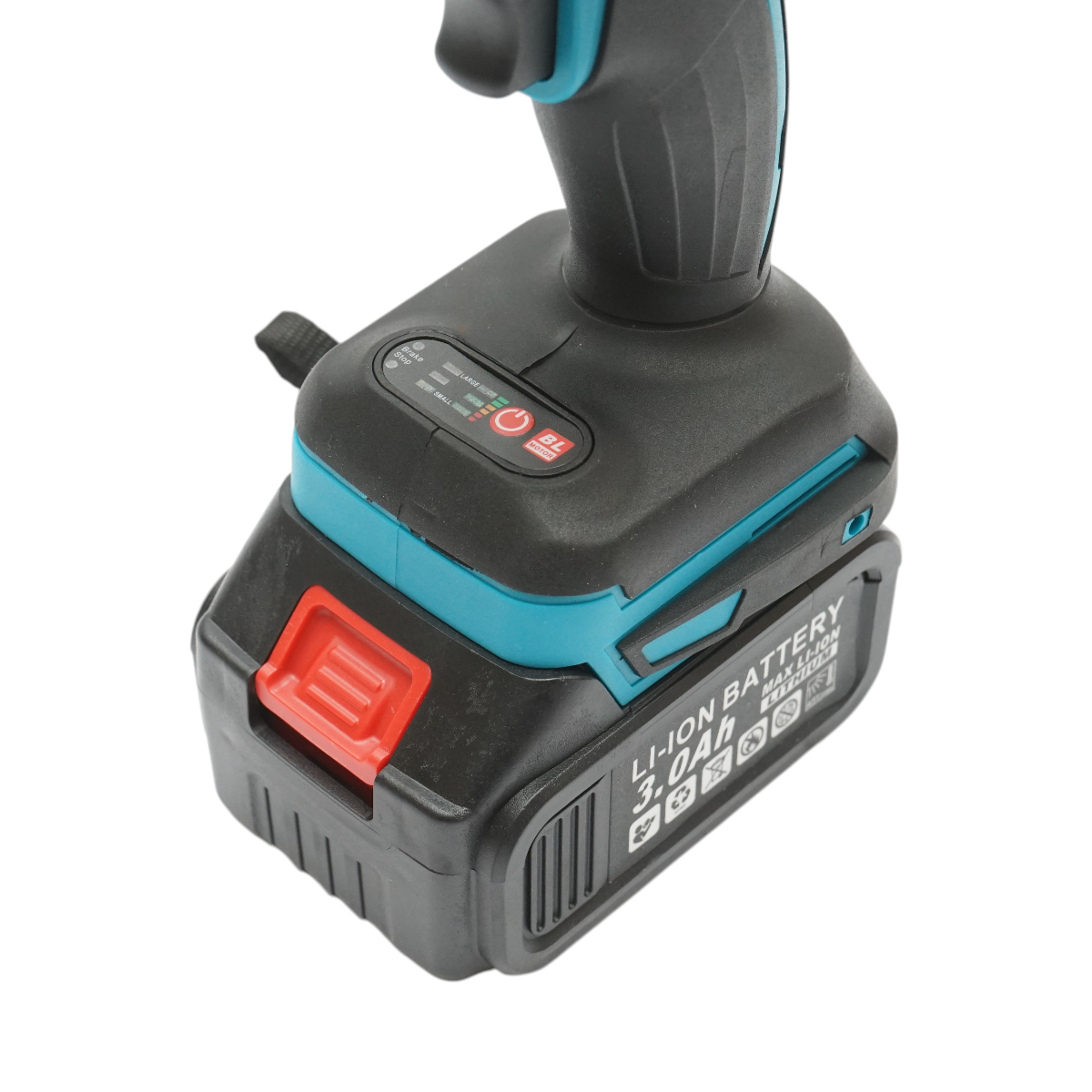 Masina de insurubat cu impact 1/2 inch, 2 acumulatori 21V, 3Ah Li-ion, LED, brushless, cuplu 400Nm, tubulare, burghie, biti 31 piese Breckner Germany - imagine 12
