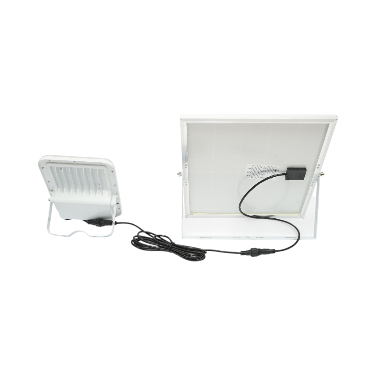 Lampa LED 1300lm, 6500K cu panou solar 25W, baterie LifePO4 3.2V/15Ah, senzor de miscare si telecomanda IP66 Breckner Germany - imagine 4