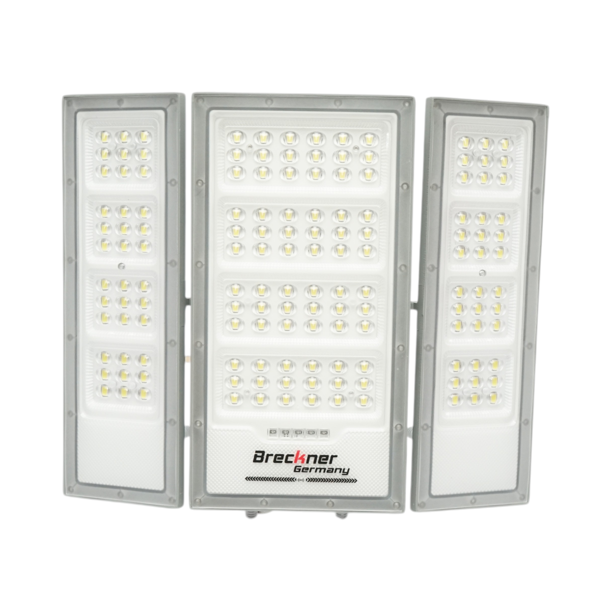 Lampa LED 2400lm, 6500K cu panou solar 40W, baterie LifePO4 3.2V/30Ah, senzor de miscare si telecomanda IP66 Breckner Germany - imagine 4