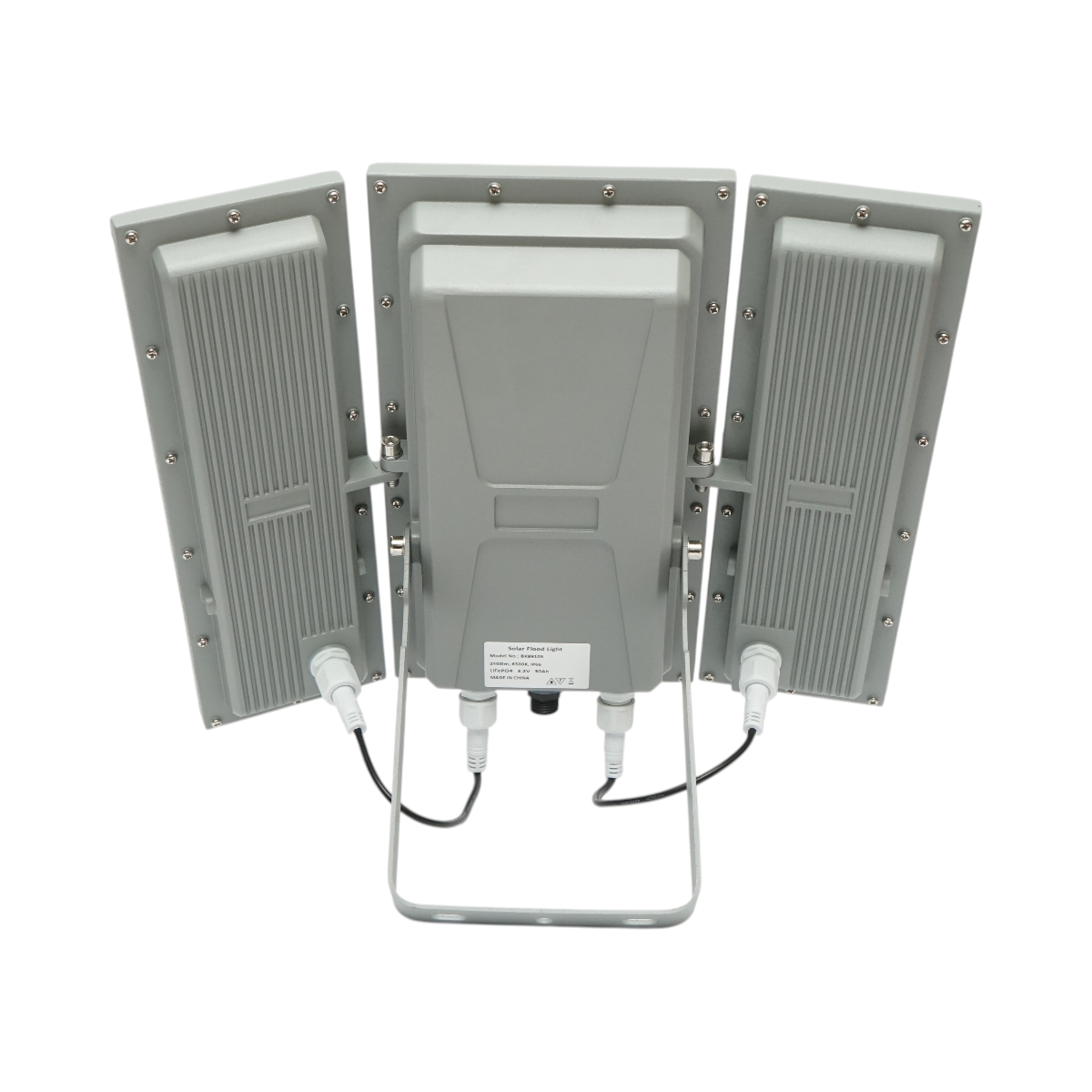 Lampa LED 2400lm, 6500K cu panou solar 40W, baterie LifePO4 3.2V/30Ah, senzor de miscare si telecomanda IP66 Breckner Germany - imagine 6